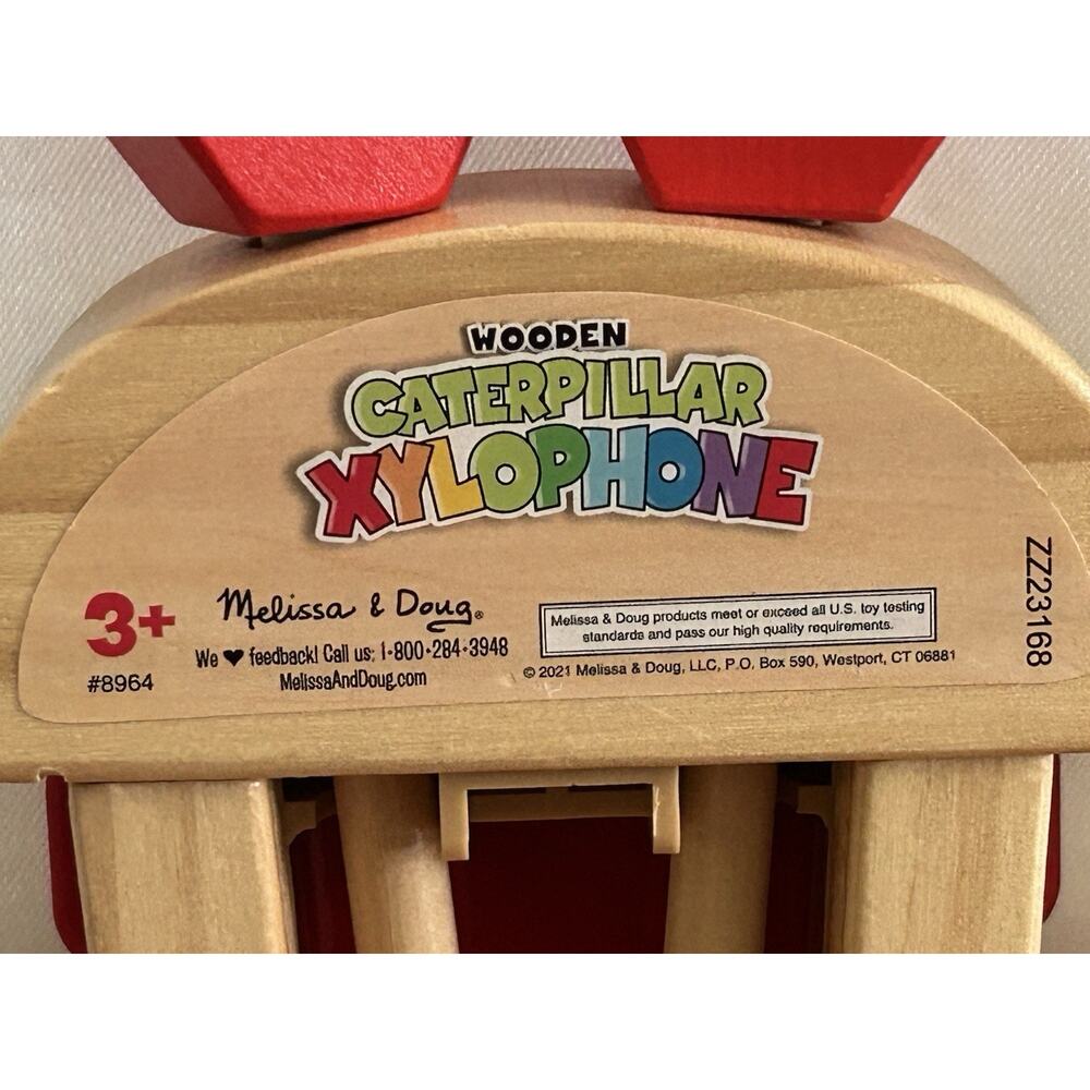 Melissa & Doug Caterpillar Xylophone Musical Toy - Picture 4 of 4